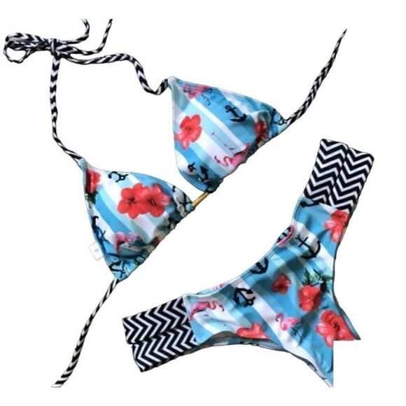 NWOT BELILY STRING BIKINI  - Picture 2 of 4